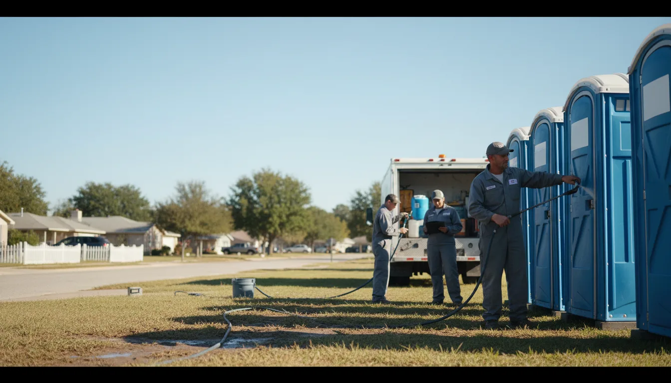 Long-Term Portable Toilet Rental in Morganza, LA near me